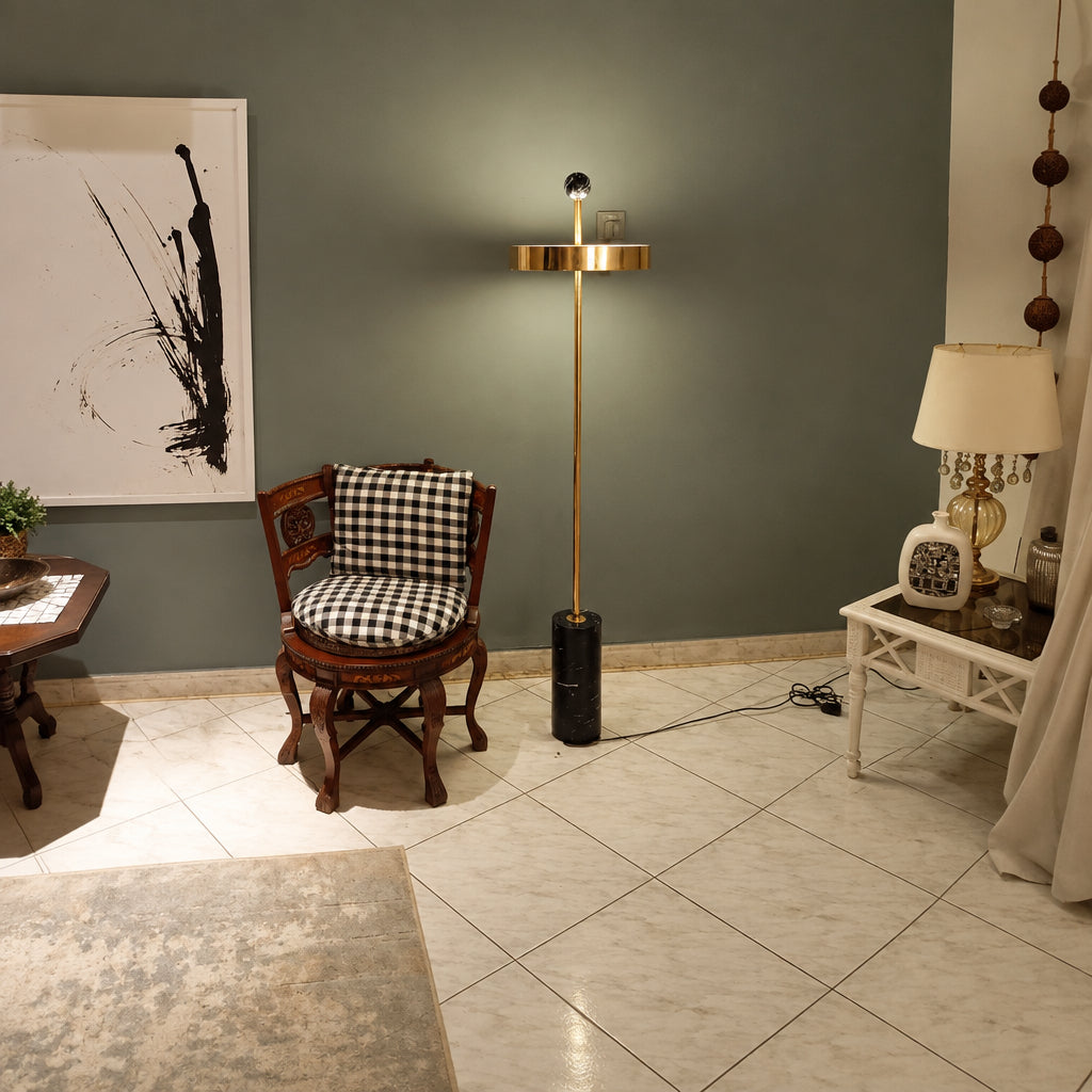 Disc Floor Lamp