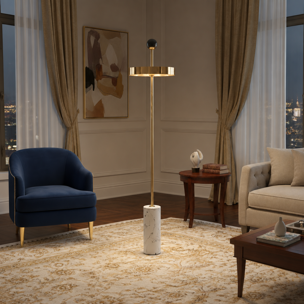 Disc Floor Lamp