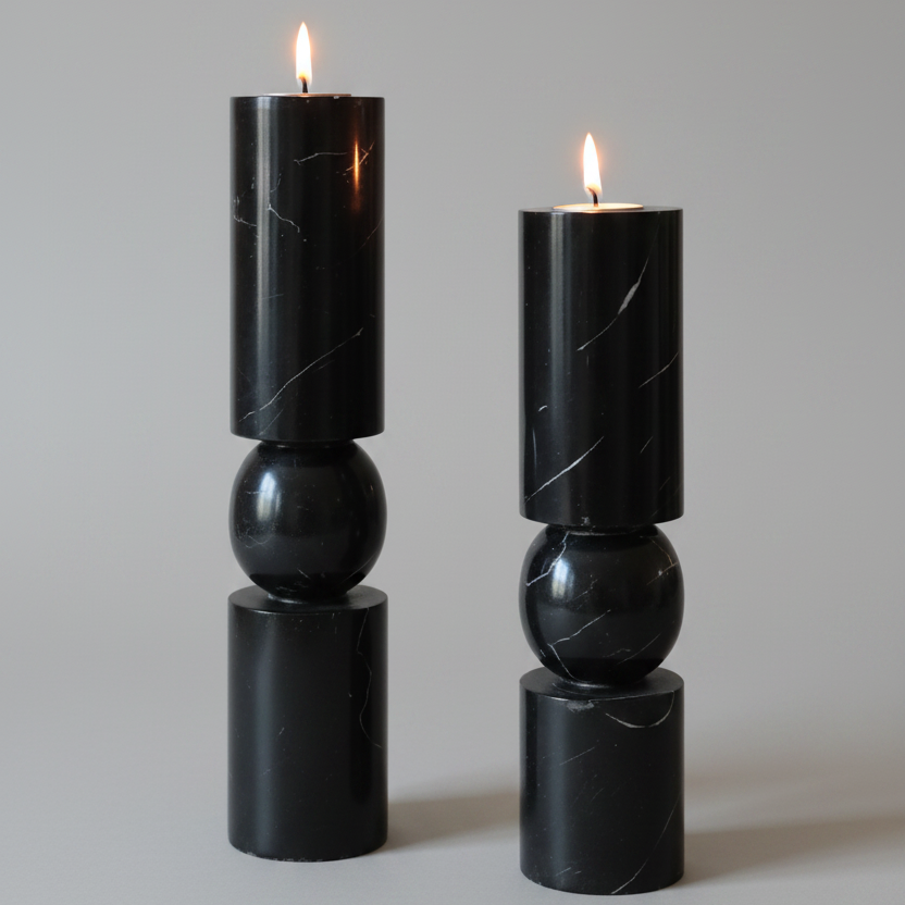 Fulcrum Candle Stands (Set of 2)