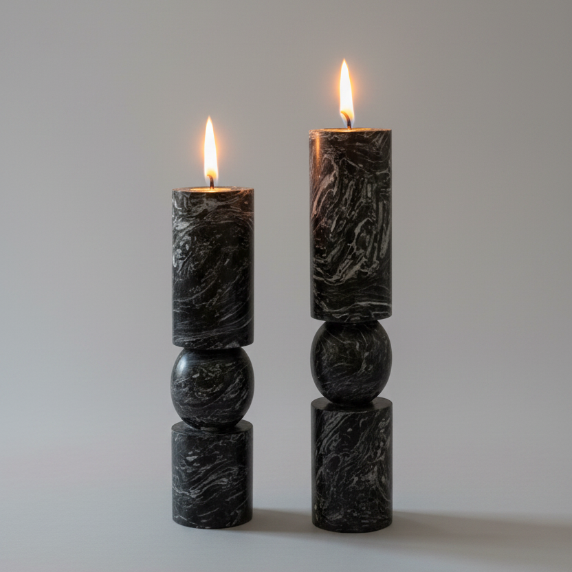 Fulcrum Candle Stands (Set of 2)