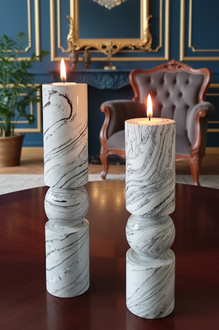 Fulcrum Candle Stands (Set of 2)