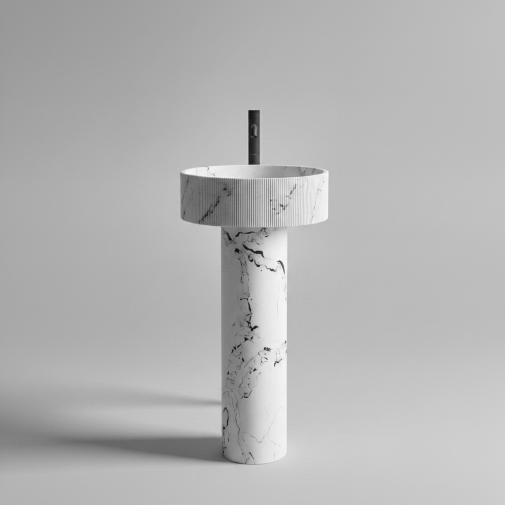Monolith Pedestal Vanity