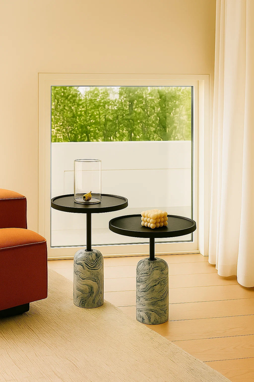 Afro Side Table