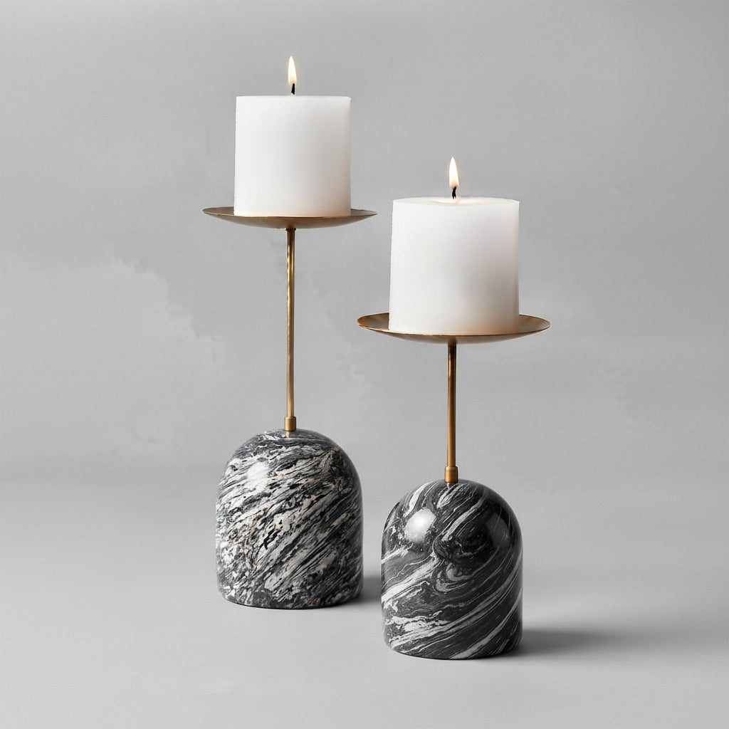 Canis Candle Stands (Set of 2)