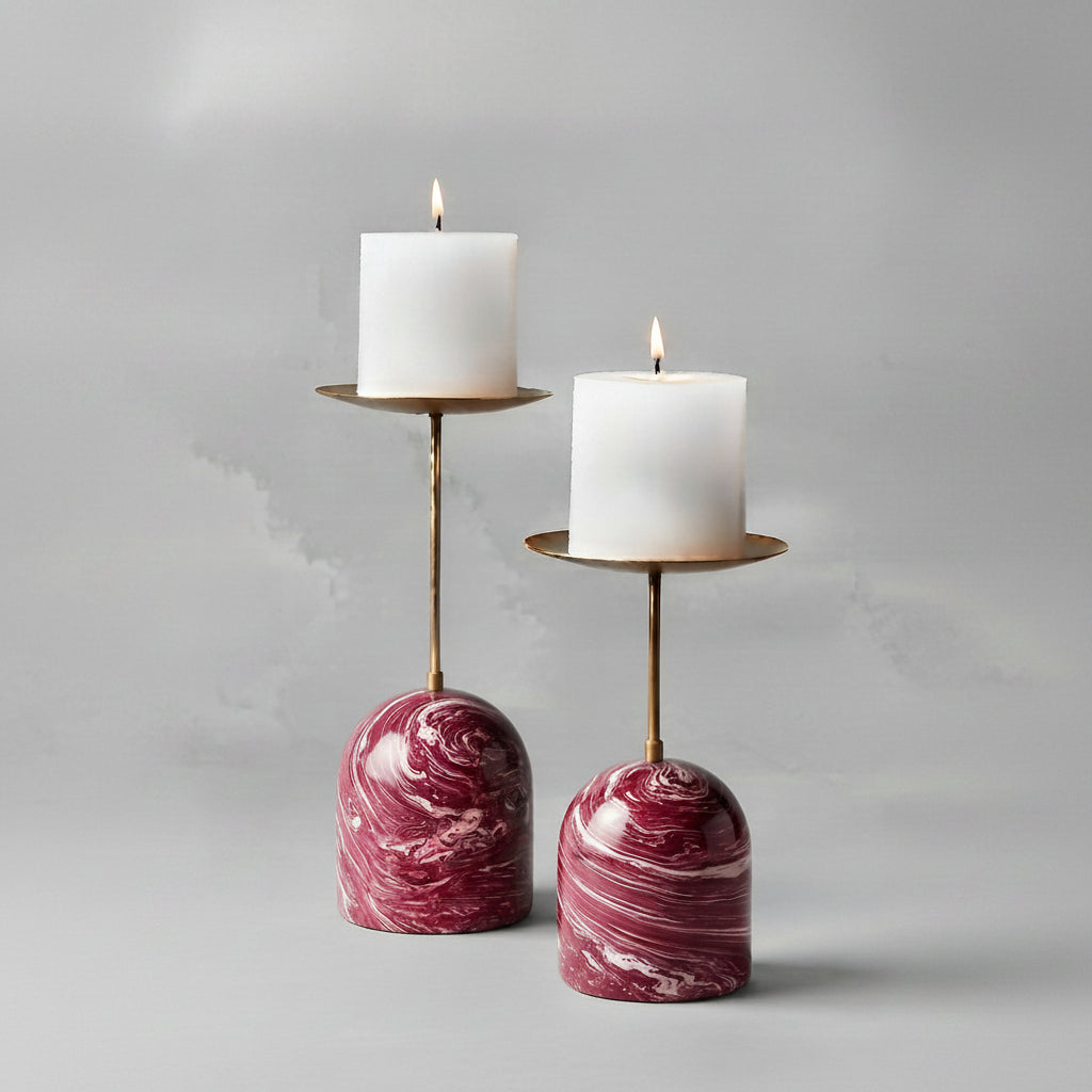 Canis Candle Stands (Set of 2)