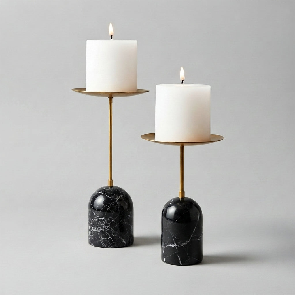 Canis Candle Stands (Set of 2)