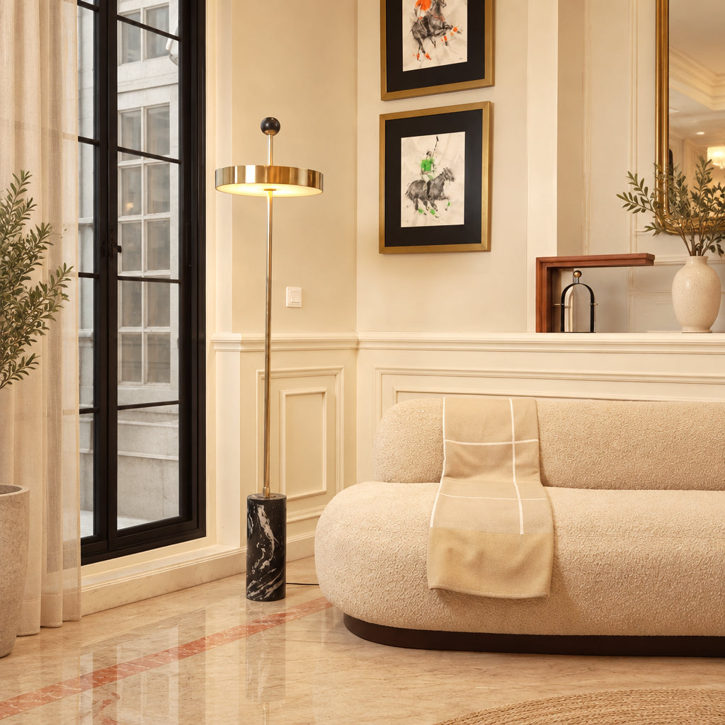 Disc Floor Lamp