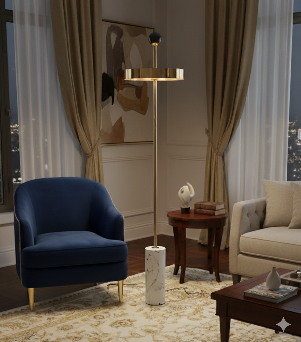Disc Floor Lamp