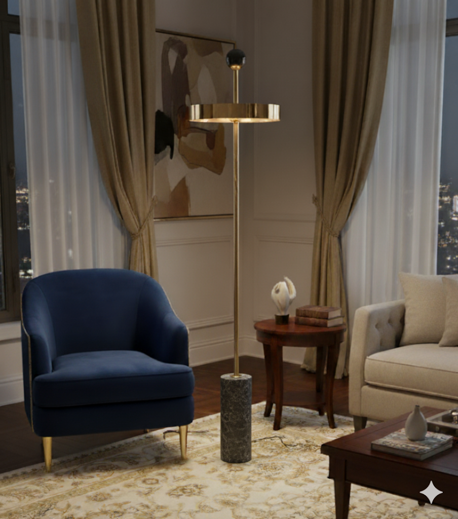 Disc Floor Lamp