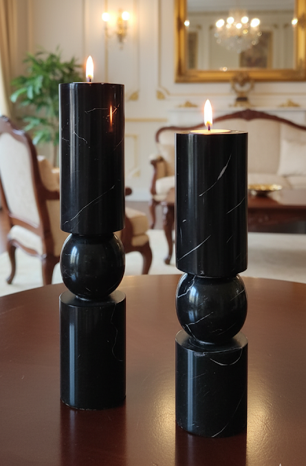 Fulcrum Candle Stands (Set of 2)