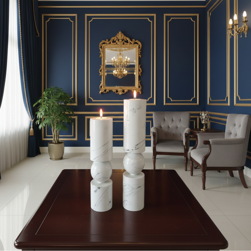 Fulcrum Candle Stands (Set of 2)