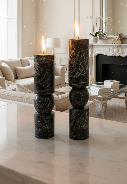 Fulcrum Candle Stands (Set of 2)