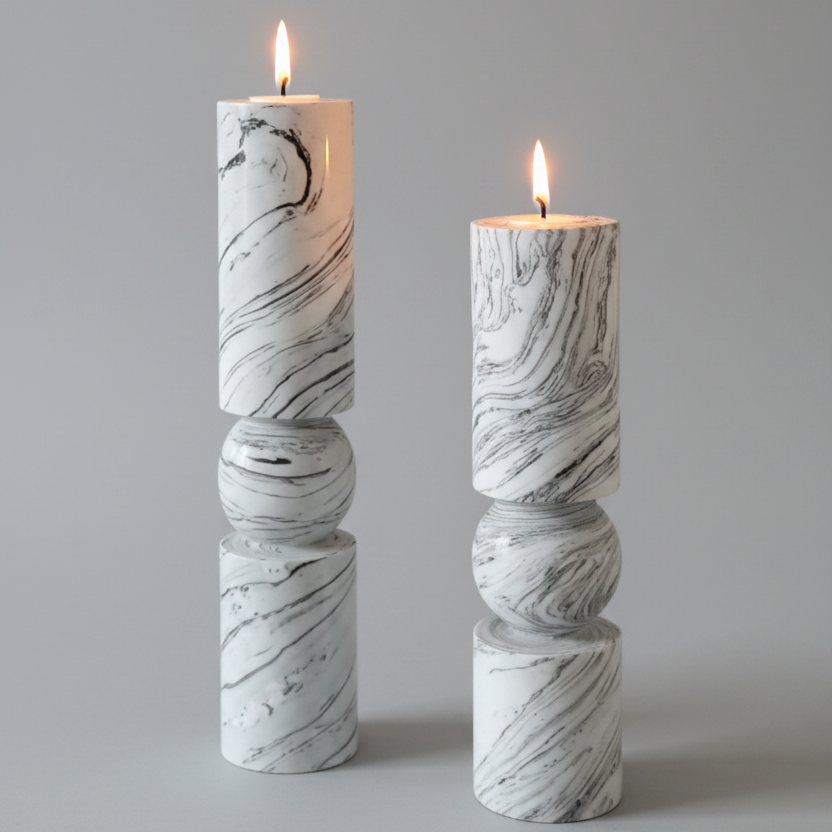 Fulcrum Candle Stands (Set of 2)