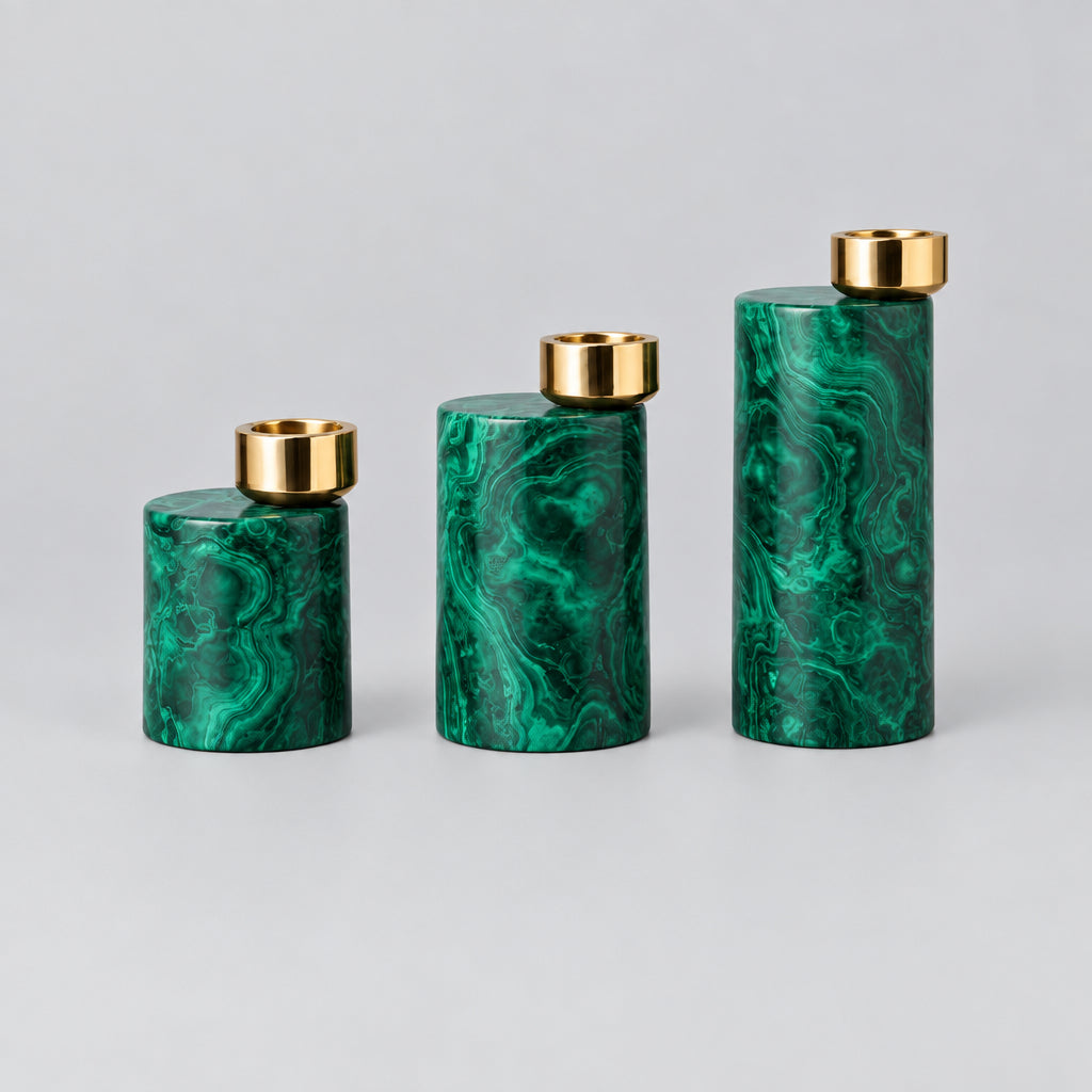 Lint Candle Stands (Set of 3)
