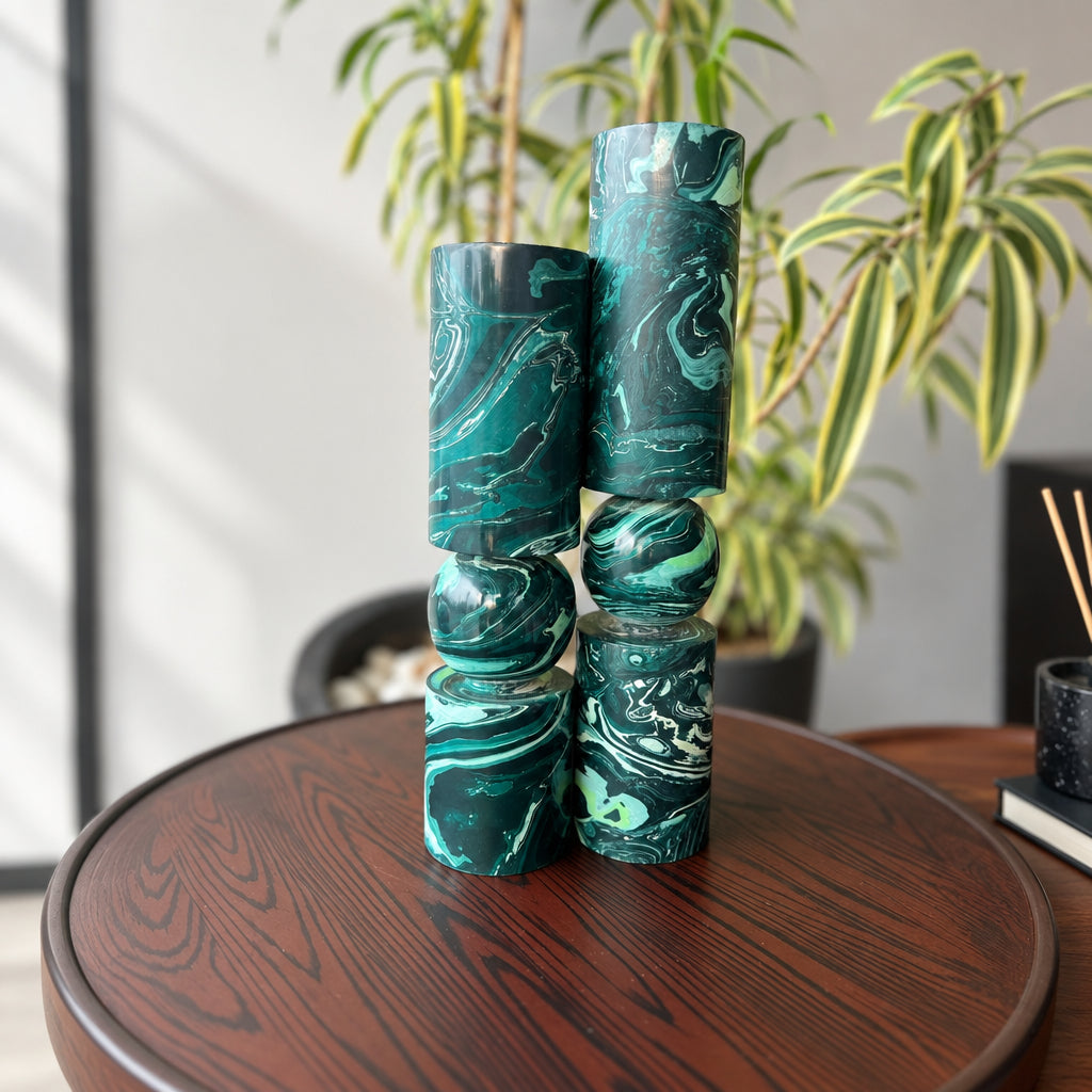Fulcrum Candle Stands (Set of 2)