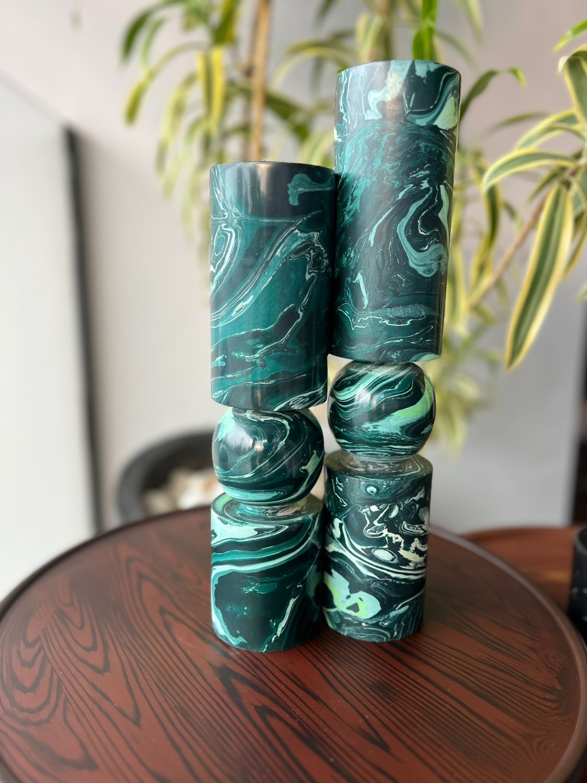 Fulcrum Candle Stands (Set of 2)
